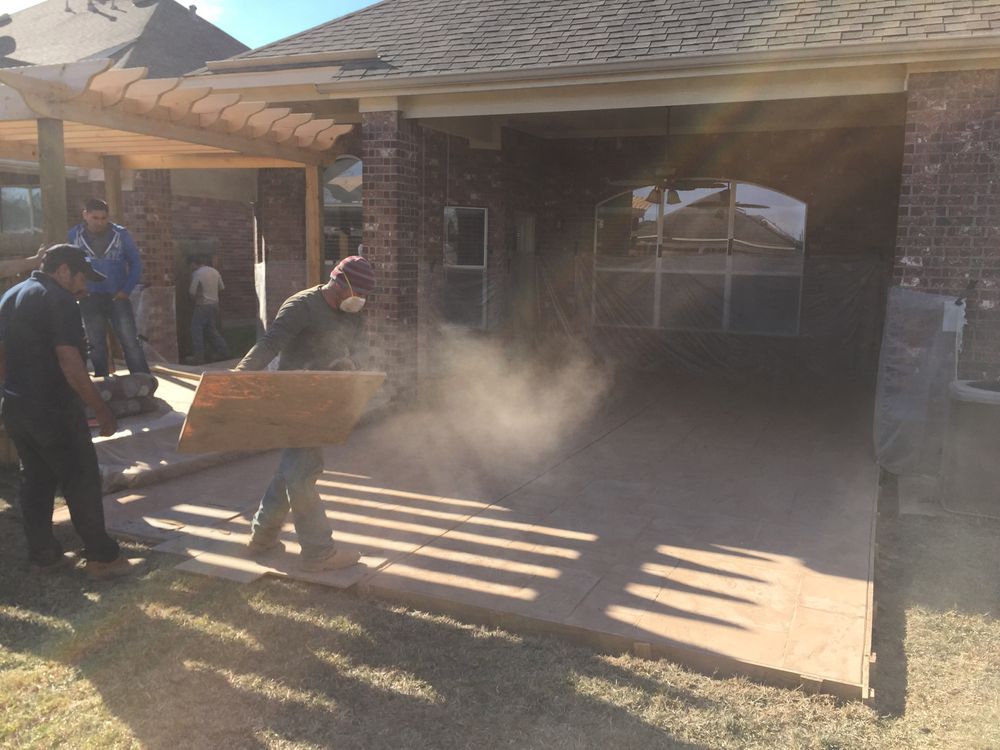 Patios for Texas Curb N Borders in Houston, TX