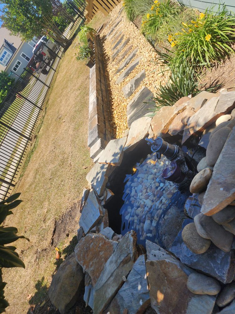 Patio Design & Construction for Flori View Landscaping LLC in Durham, NC