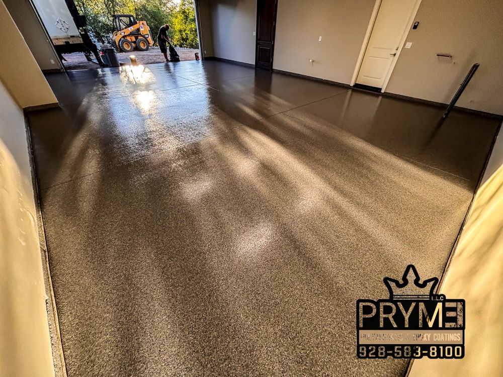 Industrial Epoxy Applications for PRYME EPOXY LLC in Mayer, AZ