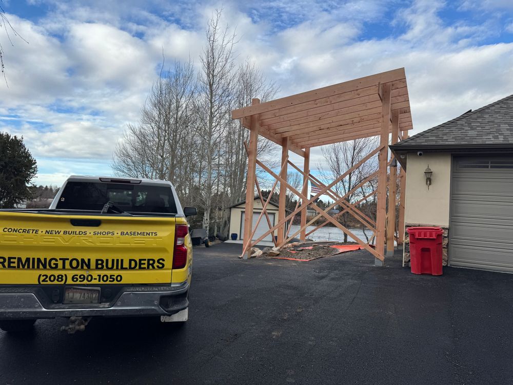 Commercial Concrete for Remington Builders in Idaho Falls, ID
