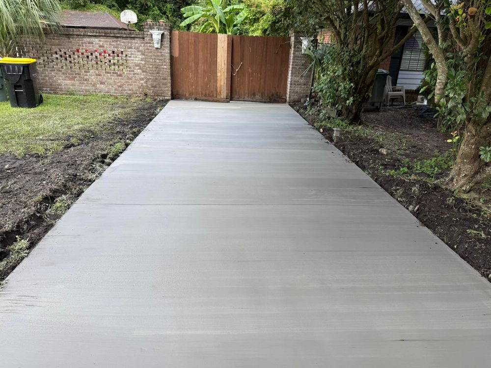 Our reliable concrete services offer expert driveway and sidewalk removal, ensuring quick, efficient, and clean results to prepare your outdoor space for a beautiful new design or installation. for Solid Foundation Concrete Finishing in Statesboro, GA