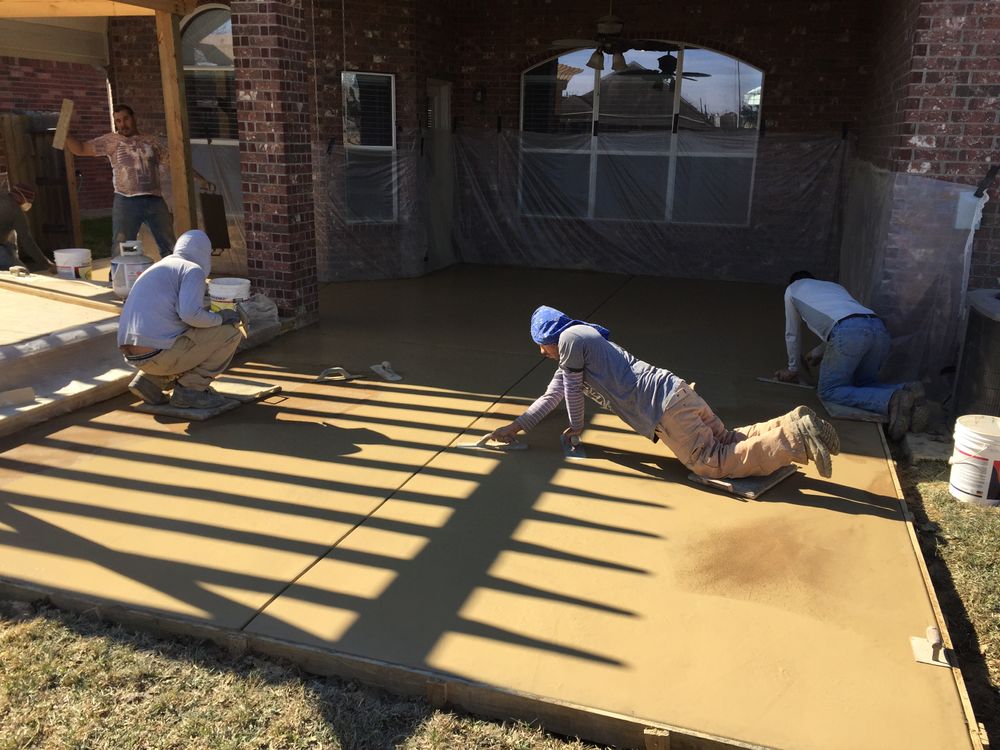 Patios for Texas Curb N Borders in Houston, TX