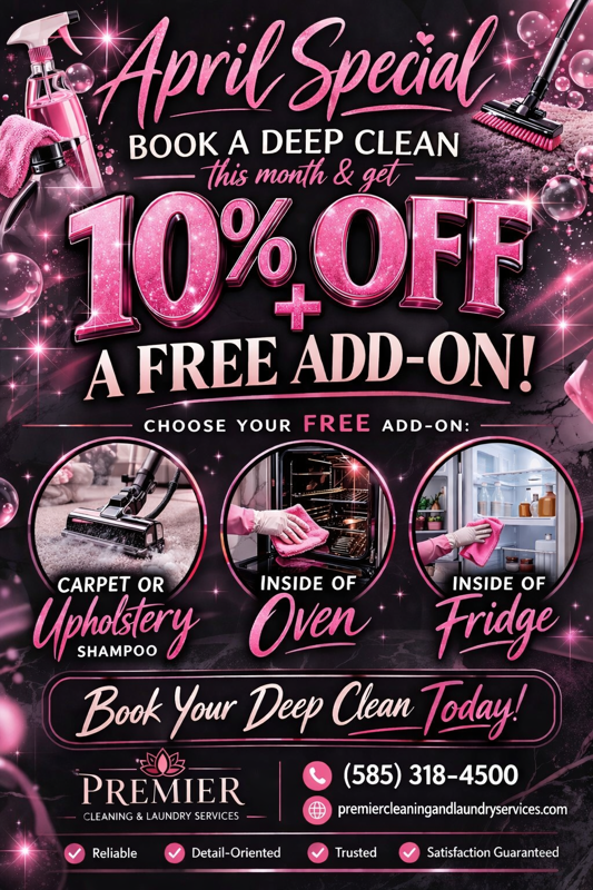 All Photos for Premier Cleaning & Laundry Services, LLC in Medina, NY