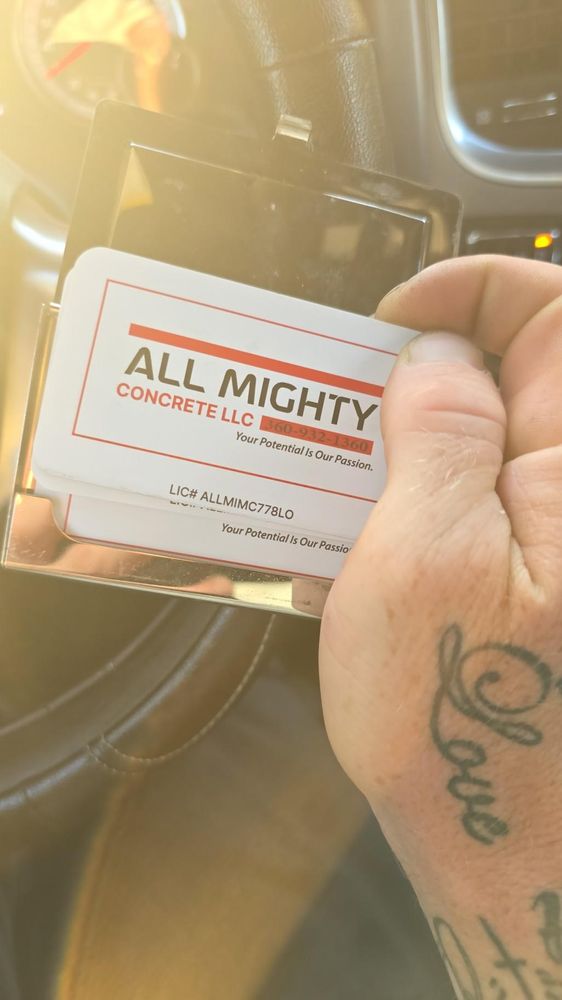 All Photos for All Mighty Concrete LLC in Bremerton, WA