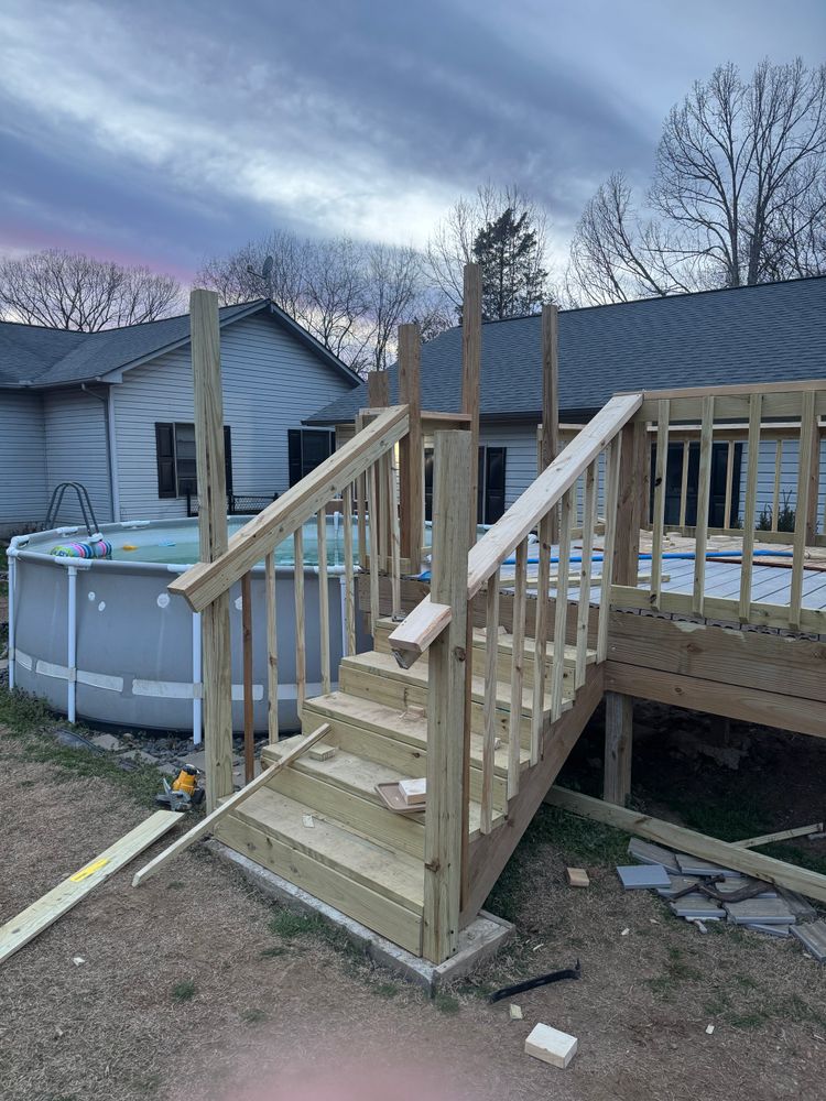 Deck repair  for R&M Property Maintenance in White Pine, TN