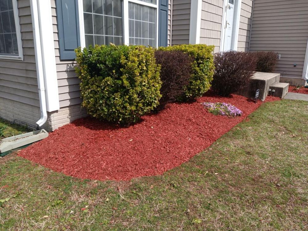 Landscape Design/Mulching for Sam I AM Property Solutions in Sunderland, MD