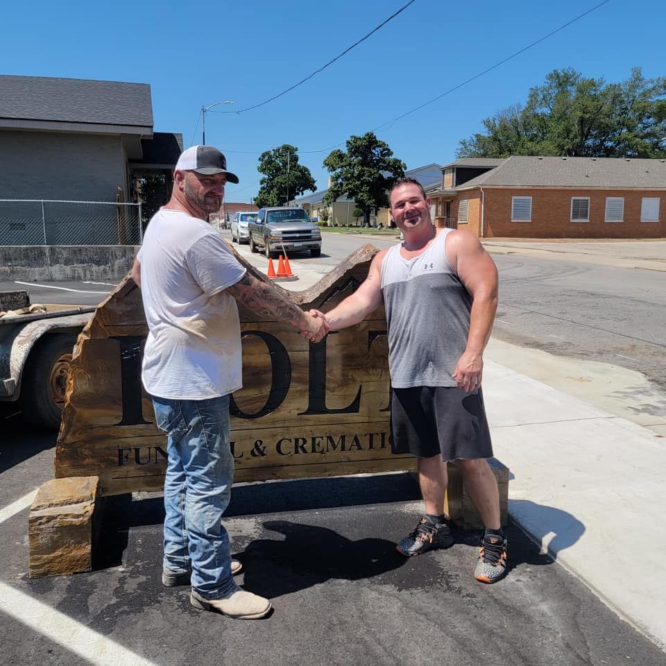A&L Custom Rock Work, Monuments, & Welding team in Wister, OK - people or person