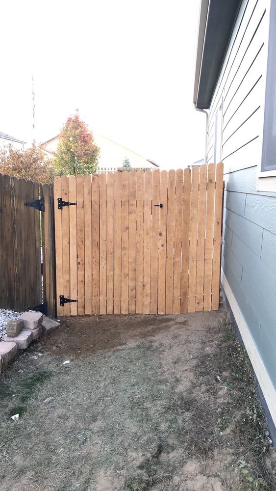 FENCE REPAIRS for Rock Masters Inc. in Evans, CO