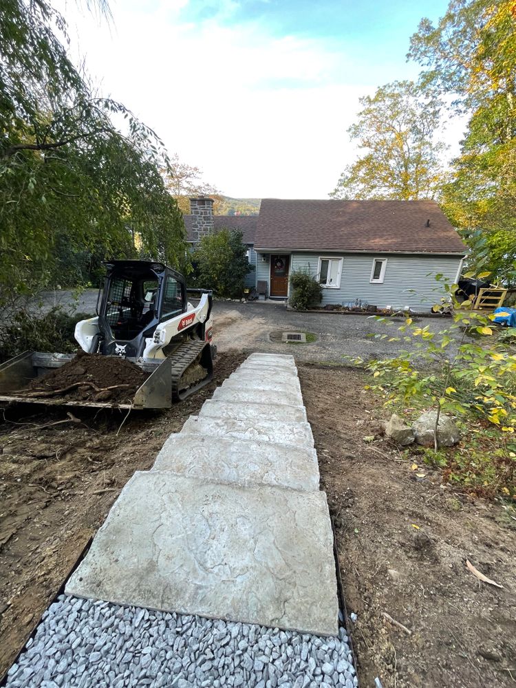 Landscape Steps & Stepping Stones for NK Landscaping LLC in Dutchess County, NY