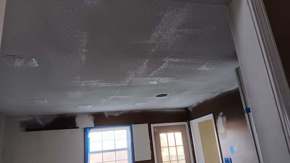 Fence and Full Home Interior Painting and Drywall repair for Dead Tree General Contracting in Carbondale, Illinois