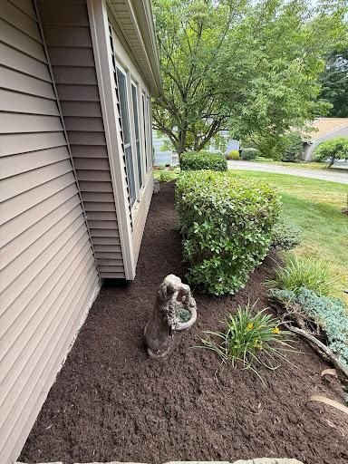 Full Landscape Redesign for Blades of Glory LLC in Cheshire, CT