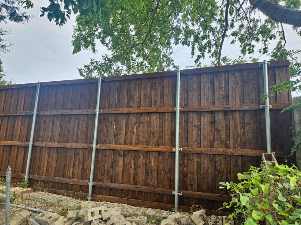 All Photos for Armor Fence Staining in Highland Village, TX