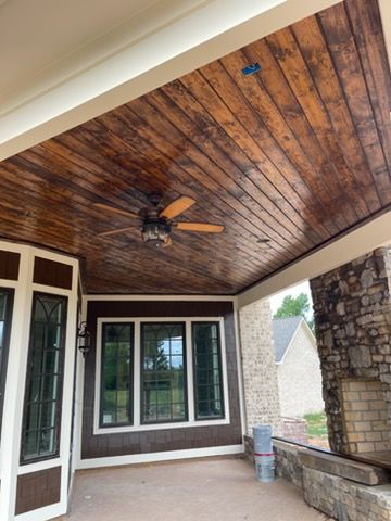 Staining for Servicolor Painting in Macon, GA