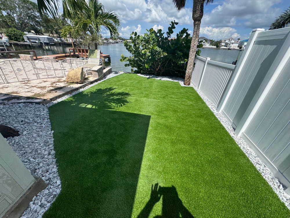Artificial Turf Installation for Hefty's Helpers in Saint Petersburg,  FL