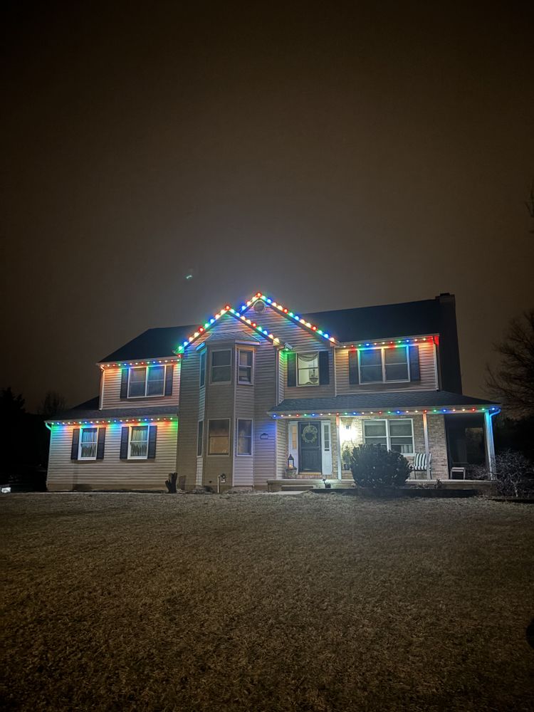 Permanent Lighting for Happy Holiday Christmas Lighting in Mullica Hill, NJ