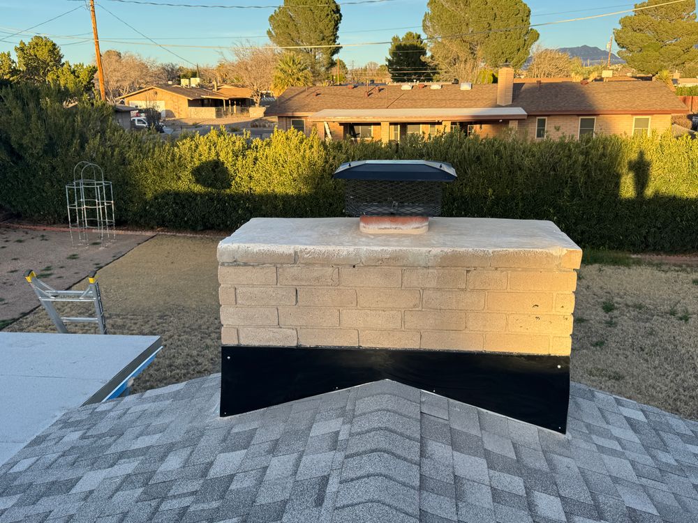 Chimney Flashings for Organ Mountain Roofing & Construction in Las Cruces, NM