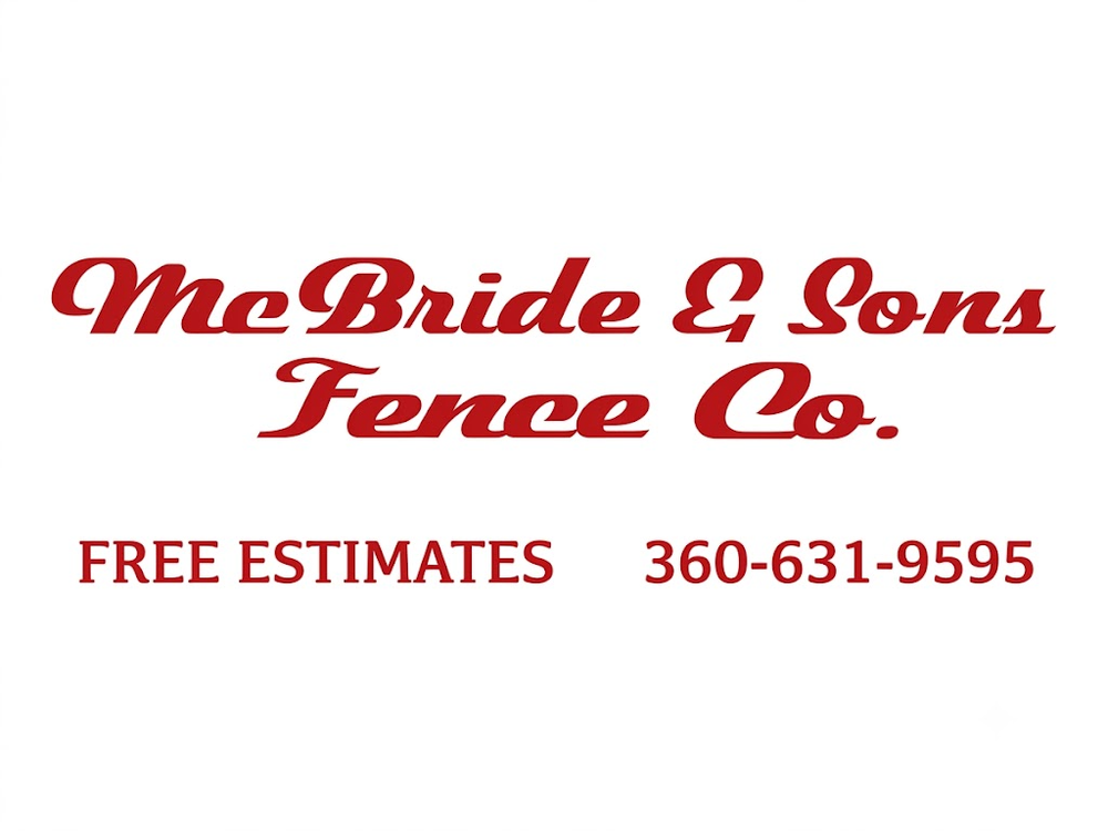All Photos for McBride and Sons Fence in Camano, WA
