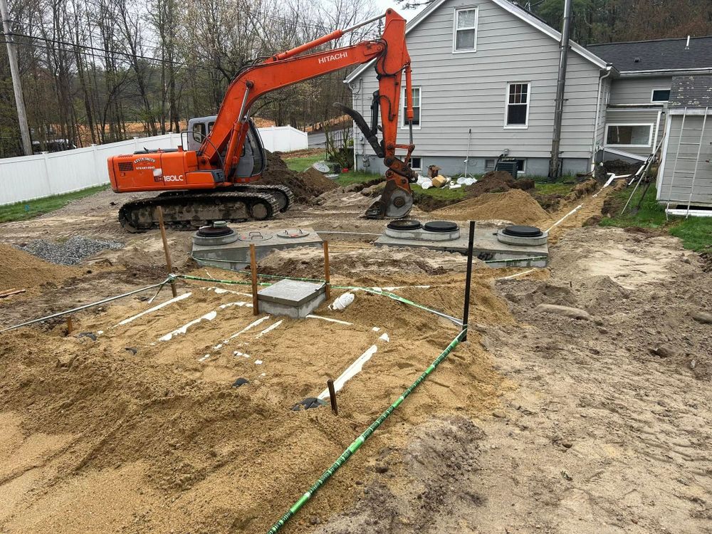 Excavating Company for CM Smith Trucking in Townsend, MA