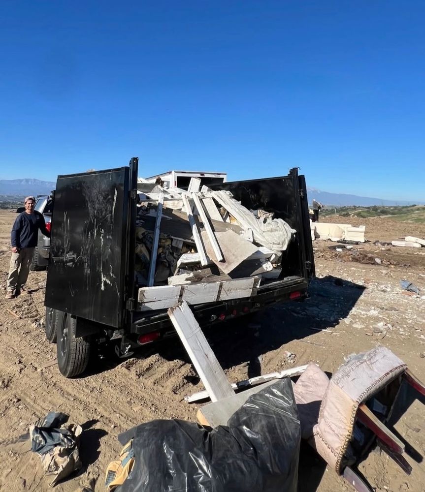 Our Debris Removal service quickly clears construction waste, storm damage, yard debris, and unwanted materials from your property, leaving your home cleaner, safer, and ready for the next step. for JJs Relocation Services in Los Angeles, CA