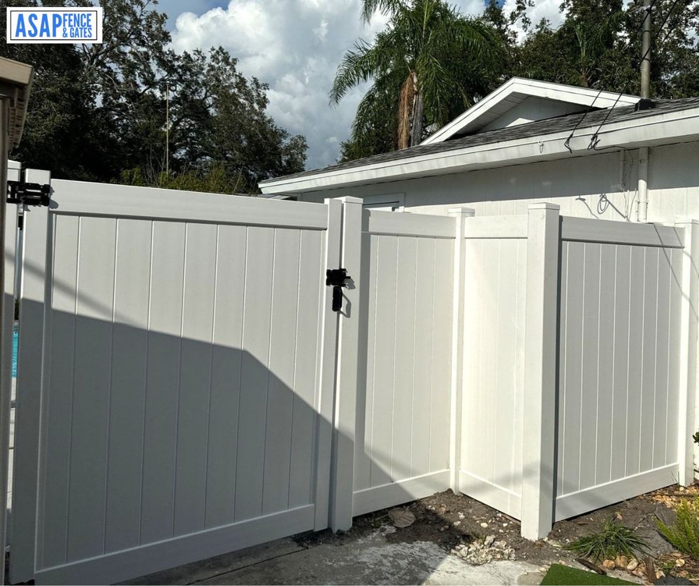 Vinyl Fence Options for ASAP Fence & Gates - Central, FL in Leesburg, FL