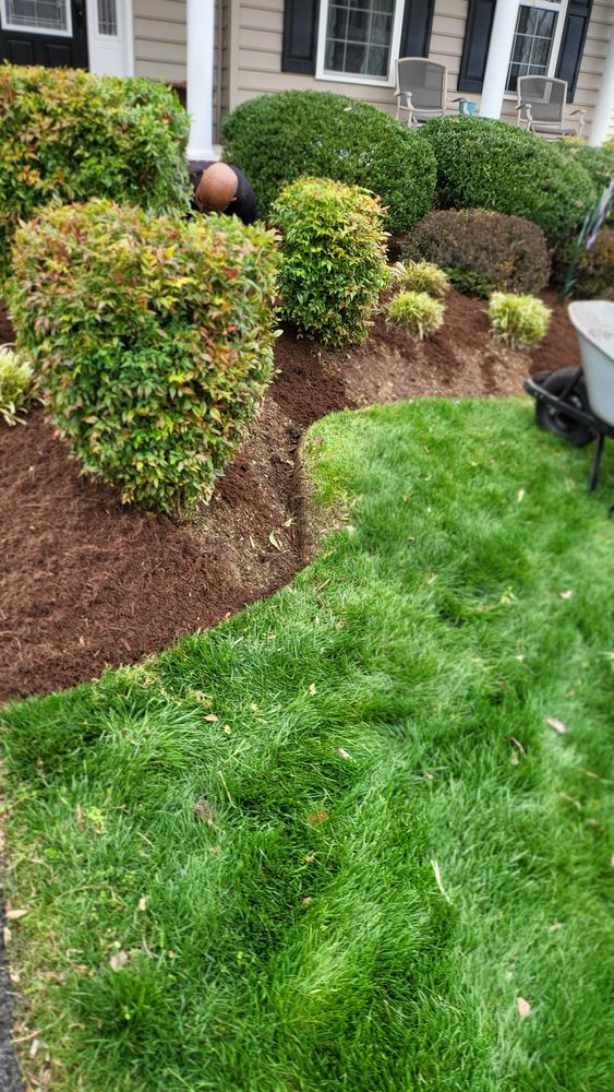 Landscape Design/Mulching for Sam I AM Property Solutions in Sunderland, MD