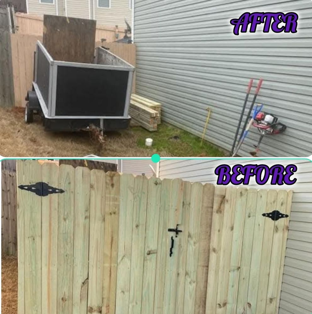 Fencing for All Out Construction in Atlanta, GA