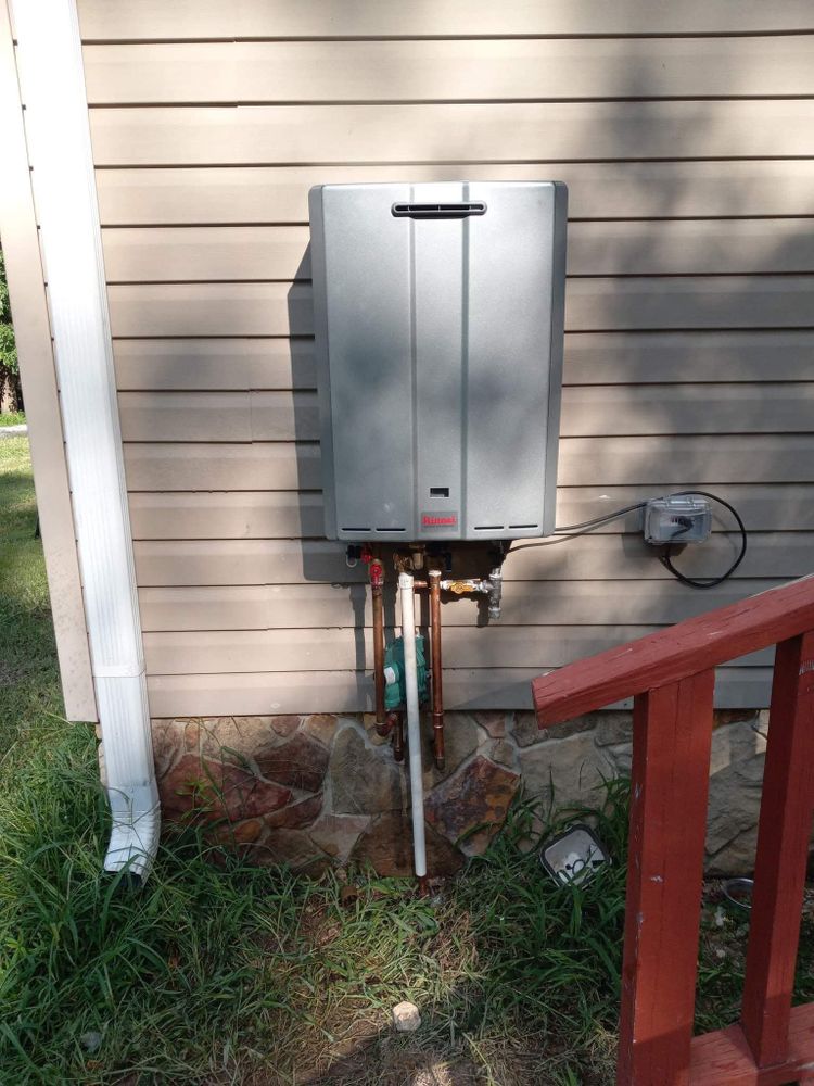 Upgrade your home's efficiency with our reliable tankless water heaters, offering endless hot water on demand. Expert installation ensures optimal performance, reducing energy costs while enhancing comfort and convenience for your household. for Forrest Plumbing and Septic Service LLC in Summerville, GA