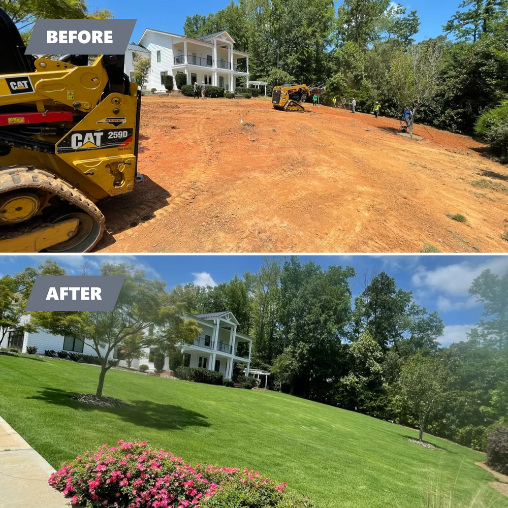 Lawn Mowing for DLS Landscaping in Charlotte, NC