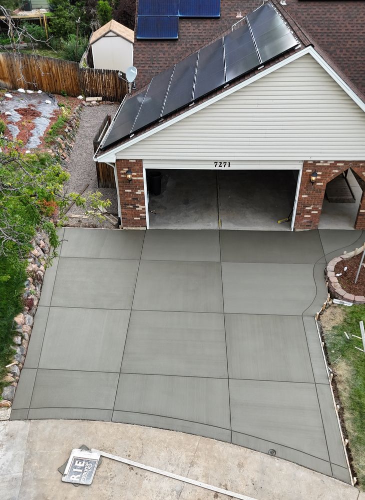 Transform your home's curb appeal with our durable and stylish concrete driveways. We offer custom designs, expert installation, and long-lasting solutions to enhance the beauty and functionality of your property. for B&M Concrete LLC in Longmont, CO