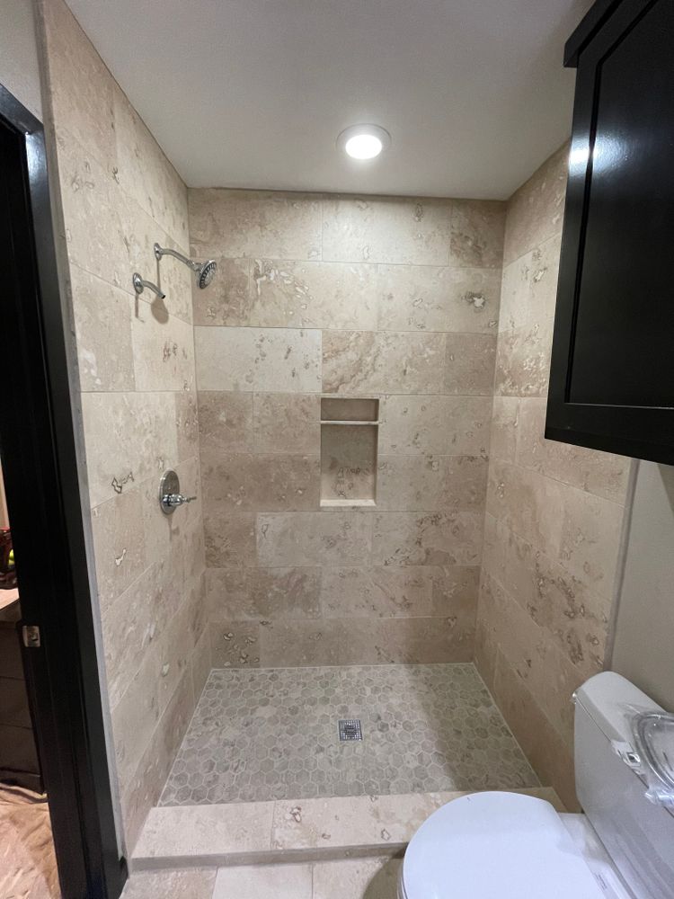 Bathroom Renovation for Ark Construction and Landscaping in Dallas, TX