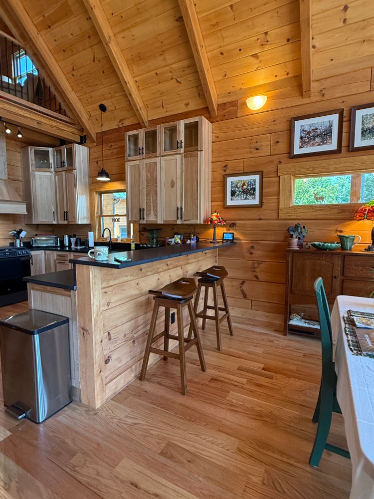 Interior Photographs for Rockbridge Home and Barns in Rockbridge County, VA