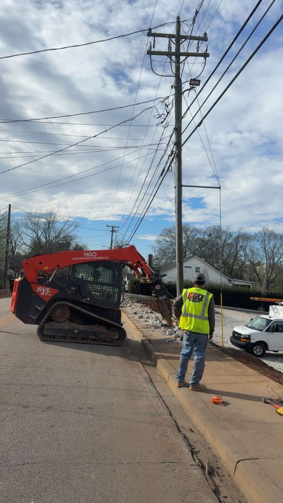Concrete for HGO Construction & Grading LLC in Spartanburg, SC