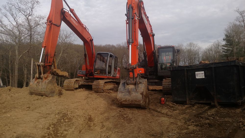 Excavating for MJS Excavating in Hardwick, MA