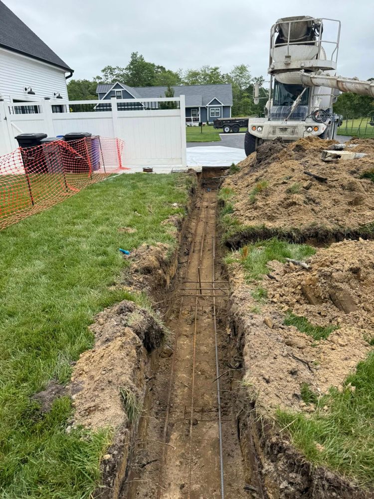 Our Foundation Digging service ensures precise excavation for a stable, secure foundation. We use advanced equipment and skilled professionals to deliver efficient, high-quality results tailored to your home's specific needs. for Brayan ,The Boys Helps Masonry in Absecon, NJ