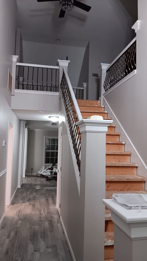 Fence and Full Home Interior Painting and Drywall repair for Dead Tree General Contracting in Carbondale, Illinois