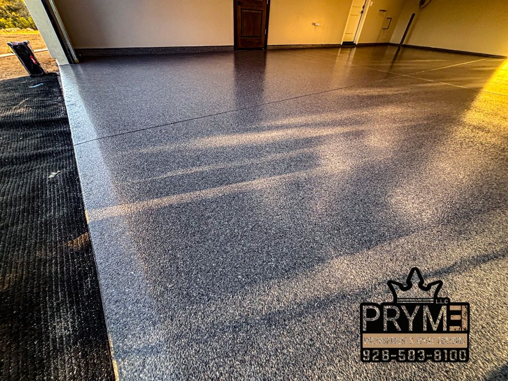 Industrial Epoxy Applications for PRYME EPOXY LLC in Mayer, AZ