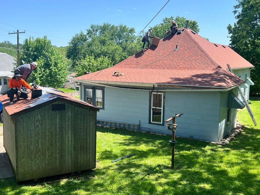 All Photos for Full Roof Replacement and Repairs & Seamless Guttering in Saint Joseph, MO
