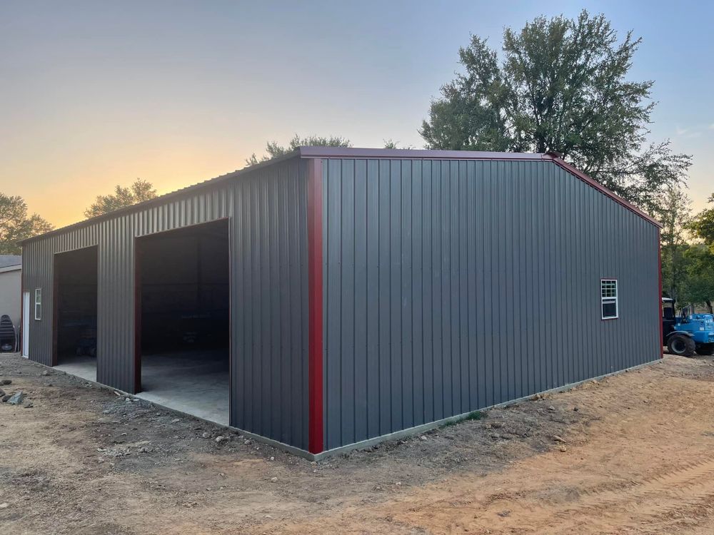 Metal Buildings for Jamison Construction in Livingston, TX