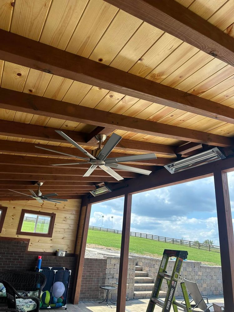Lighting Installs for Shelton's Electric in Crab Orchard, KY