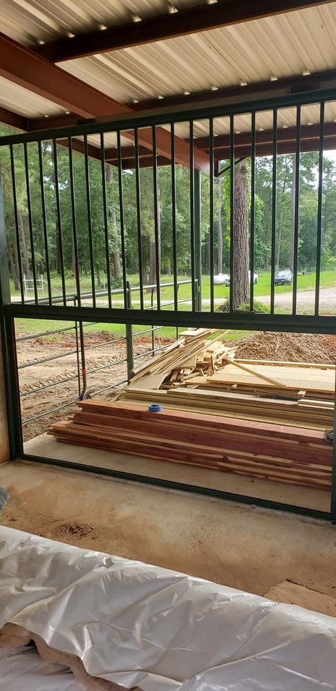 Exterior Renovations for J. McMillan Enterprises in Lovelady, TX