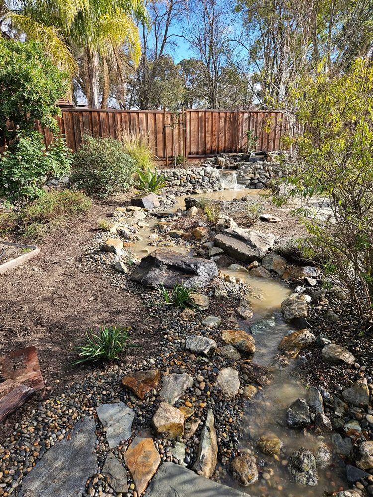 Water Features and Ponds for Martin Stanko Landscape Construction in Livermore, CA
