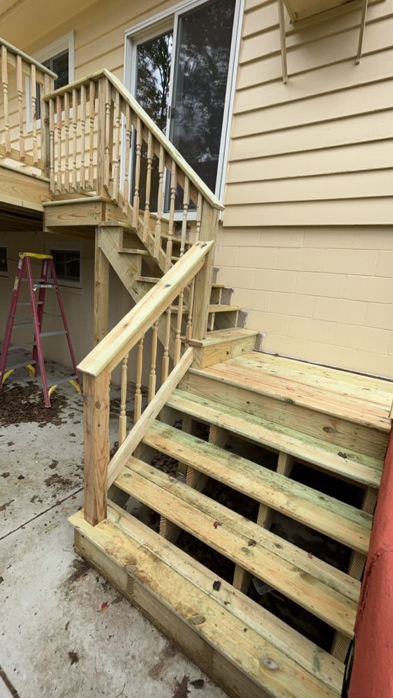 Deck Installations for Kingdom Carpentry in Jackson, MI