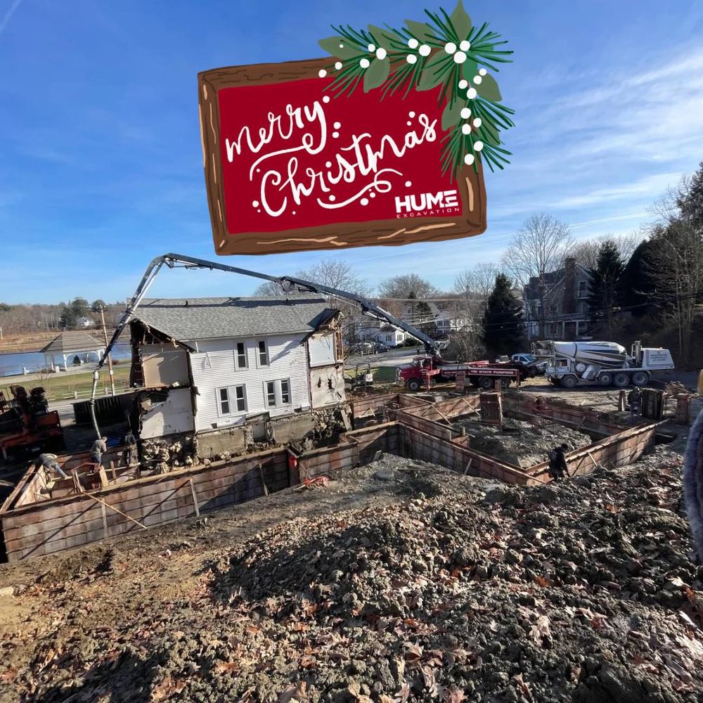 Septic System Installation for Hume Excavation in North Hampton, NH