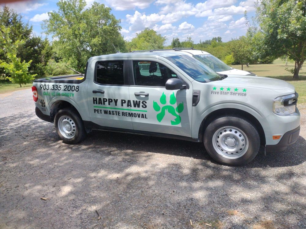 Pet Waste Removal for Happy Paws Pet Waste Removal in Van Alstyne, Texas