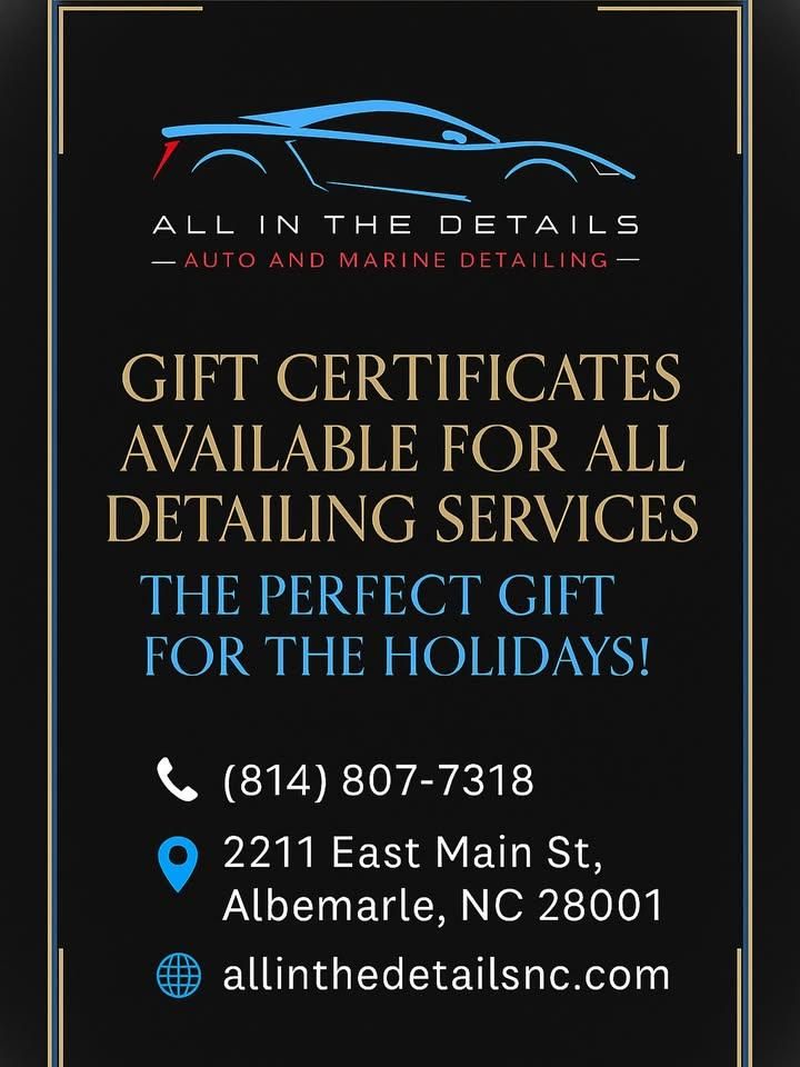 All Photos for ALL IN THE DETAILS in Albemarle, NC