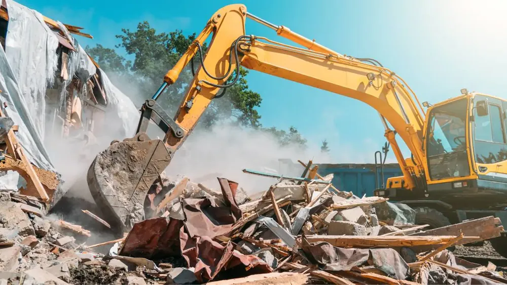 Our house demolition service expertly handles the safe and efficient removal of structures, ensuring a clean slate for your new build while prioritizing safety and environmental responsibility throughout the process. for Rio Grande Construction in Houston, TX