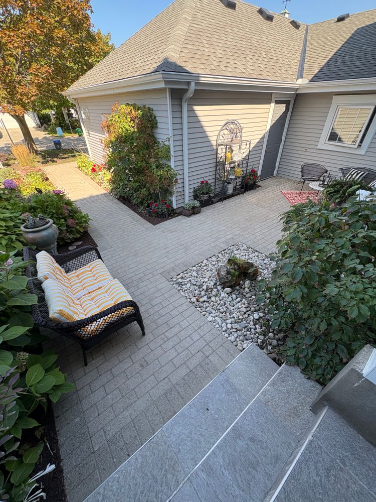 We provide interlock repair and restoration for condo and townhome communities, focusing on safety, drainage, and long-term durability through phased lift-and-relay and restoration programs. for Pure Pavers Restoration in Burlington, ON
