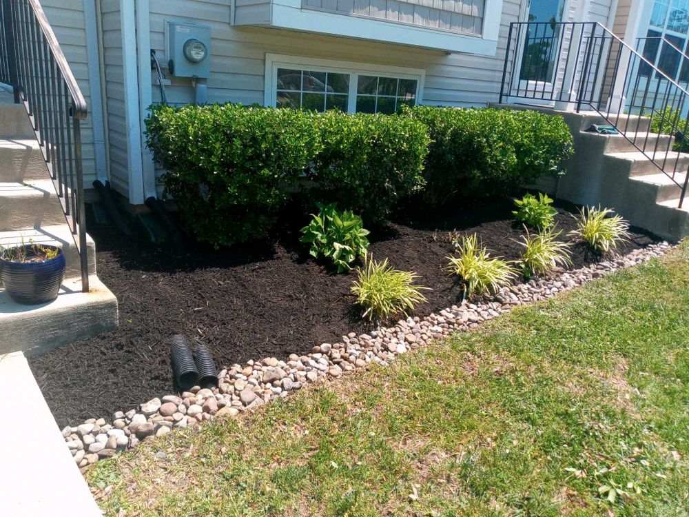 Landscape Design/Mulching for Sam I AM Property Solutions in Sunderland, MD