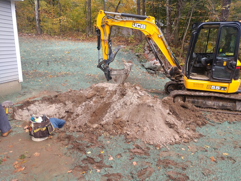 Excavating for MJS Excavating in Hardwick, MA