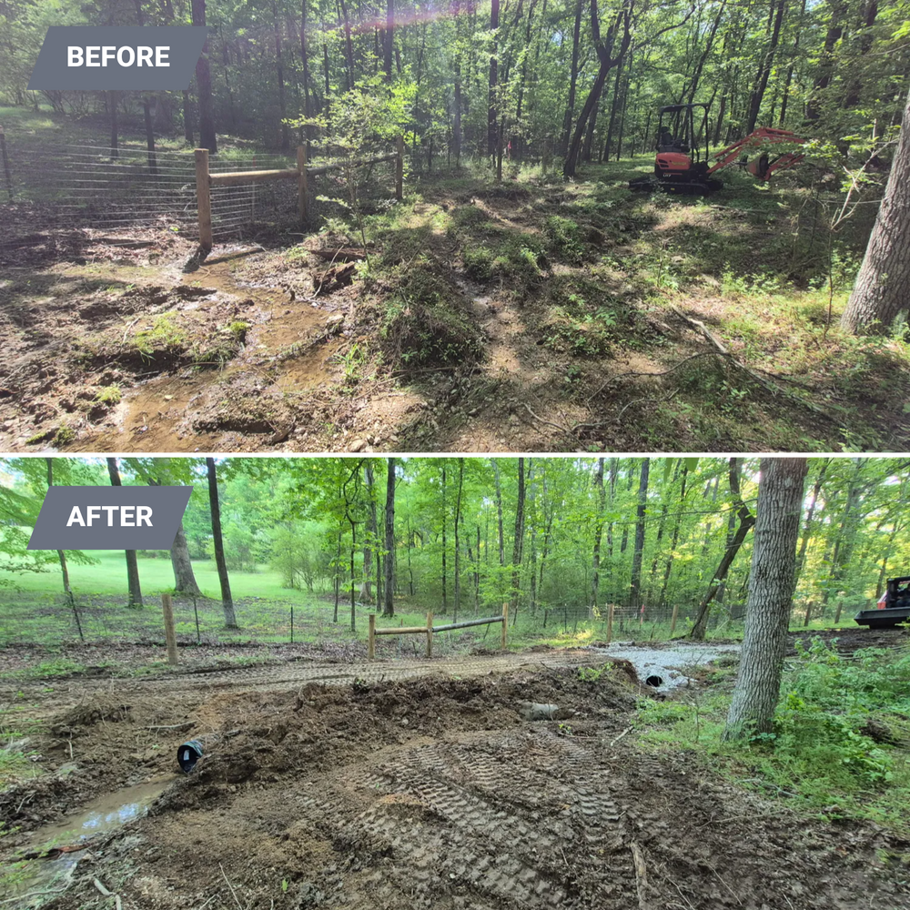 Earth moving for Liberty Landscapes and Services in Ringgold, GA
